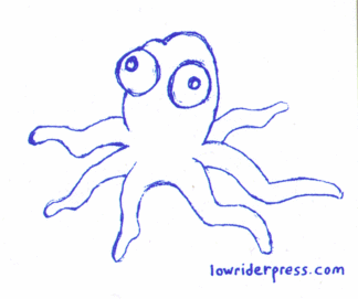 big blue octopus